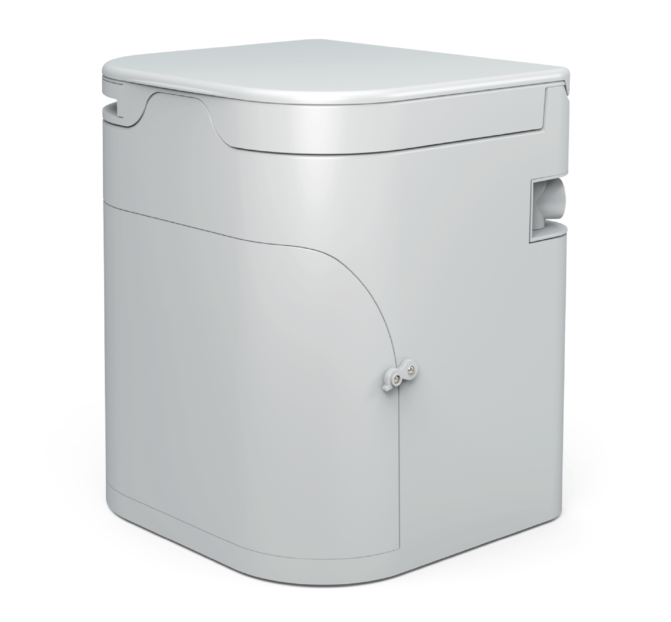 OGO Origin Composting Waterless Toilet, Side On