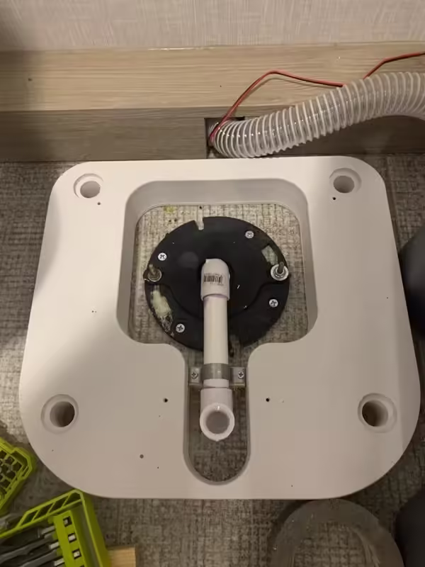 OGO Origin Composting Toilet Installed in RV Motorhome 2