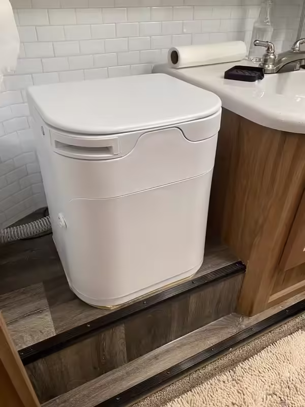 OGO Origin Waterless Composting Toilet, Client Install